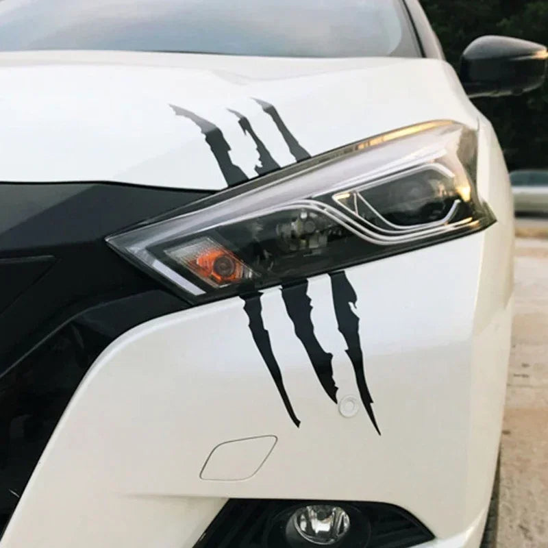 Car Motorcycle Monster Claw Scratch Sticker DIY Motocross Refit Creative Body Decoration Decals for YAMAHA SUZUKI HONDA Amagi