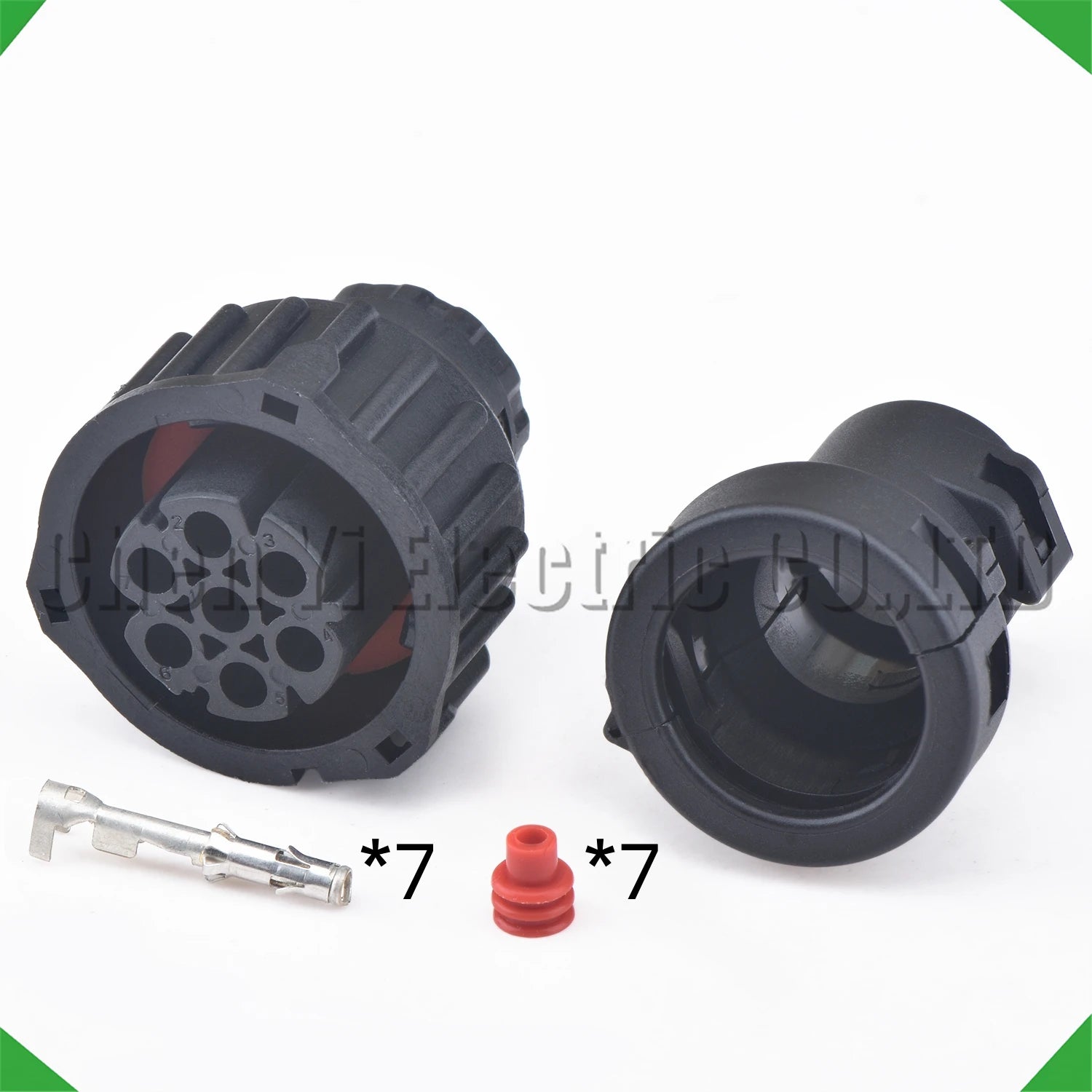 7-Pin Wire Harness Automobile Waterproof Truck Light Oxygen tail light sensor