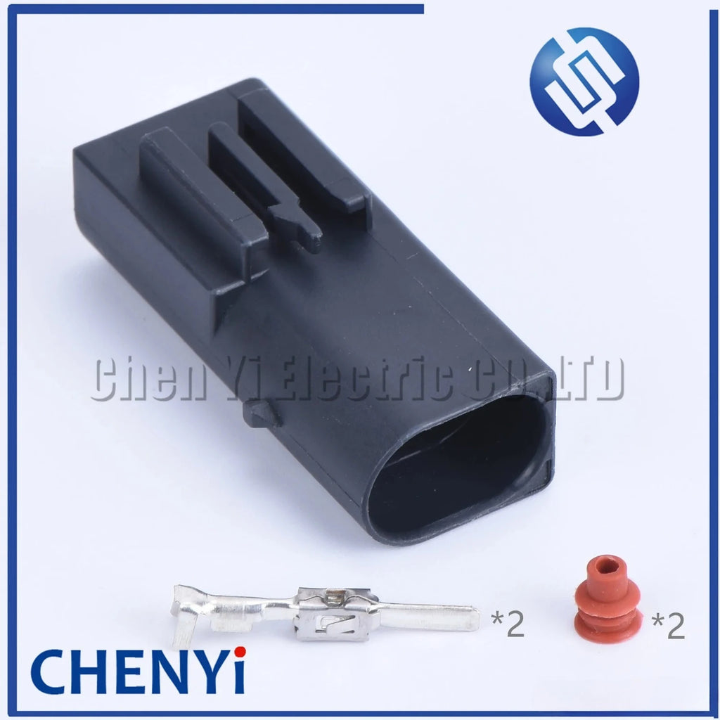 2 Pin 3.5mm 50290756 Automotive waterproof connector Ignition coil generator wiring harness plug 09441201 168 545 27 28