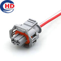 2 Pin Connector Waterproof 3.5mm Series Female Connectors Wiring Harness  1928403920