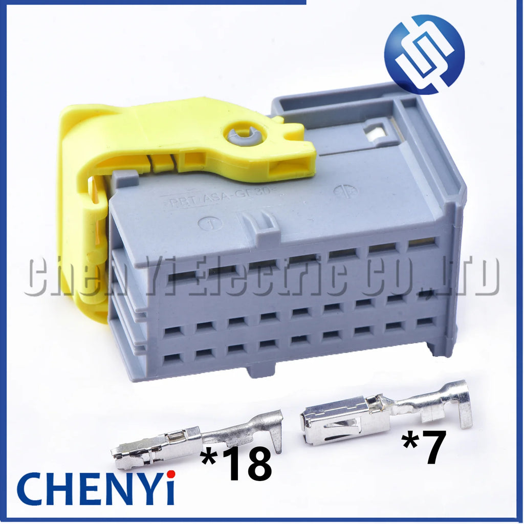 25 Pin Automotive connector Truck cab chassis plug 1-1718484-1 1-1718484-2 1-1718484-3 1718487-1 1718489-1 1718488-1 with Pins