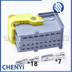 25 Pin Automotive connector Truck cab chassis plug 1-1718484-1 1-1718484-2 1-1718484-3 1718487-1 1718489-1 1718488-1 with Pins