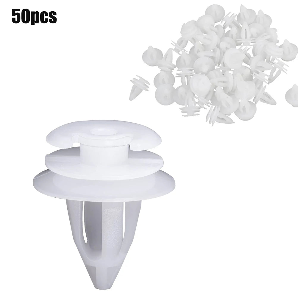 50/100Pcs Interior Door Card Trim Panel Clips For BMW E36 E46 E39 E36 E53 E93 Car Interior Door Trim Panel Card Clip Rivet
