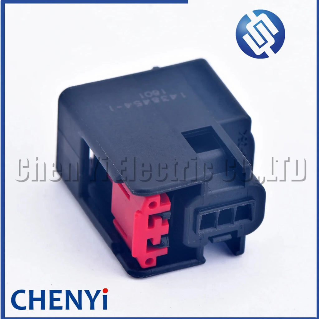 3 Pin Female Automobile waterproof Connectors 1438454-1 For 4x4 traction control Hall sensor Wire harness Plug