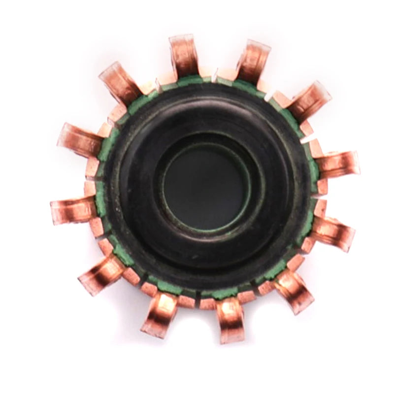 1PC 8*23*19.5mm 12P Teeth Copper Hook Type Electrical Motor Commutator CHY-1518-12