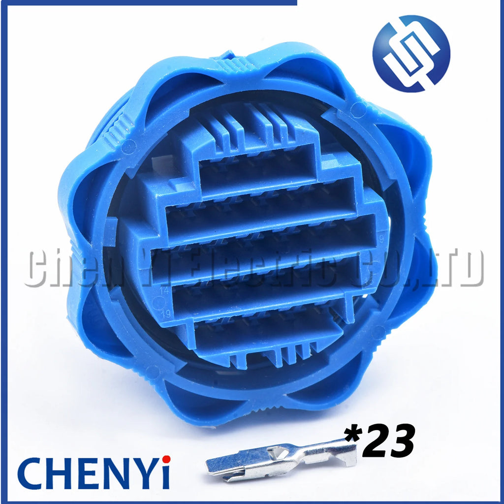 23 Pin/way Car Door wiring harness plug instrument connector with Pin For Peugeot Citroen Picasso Xsara Sienna Elysee 206 207 C2