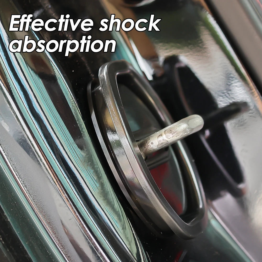 Universal Car Door Closing Shockproof Silicone Cushion Mute Shock Absorber Protective Covers Car Door Latch Accessories 8/1pcs