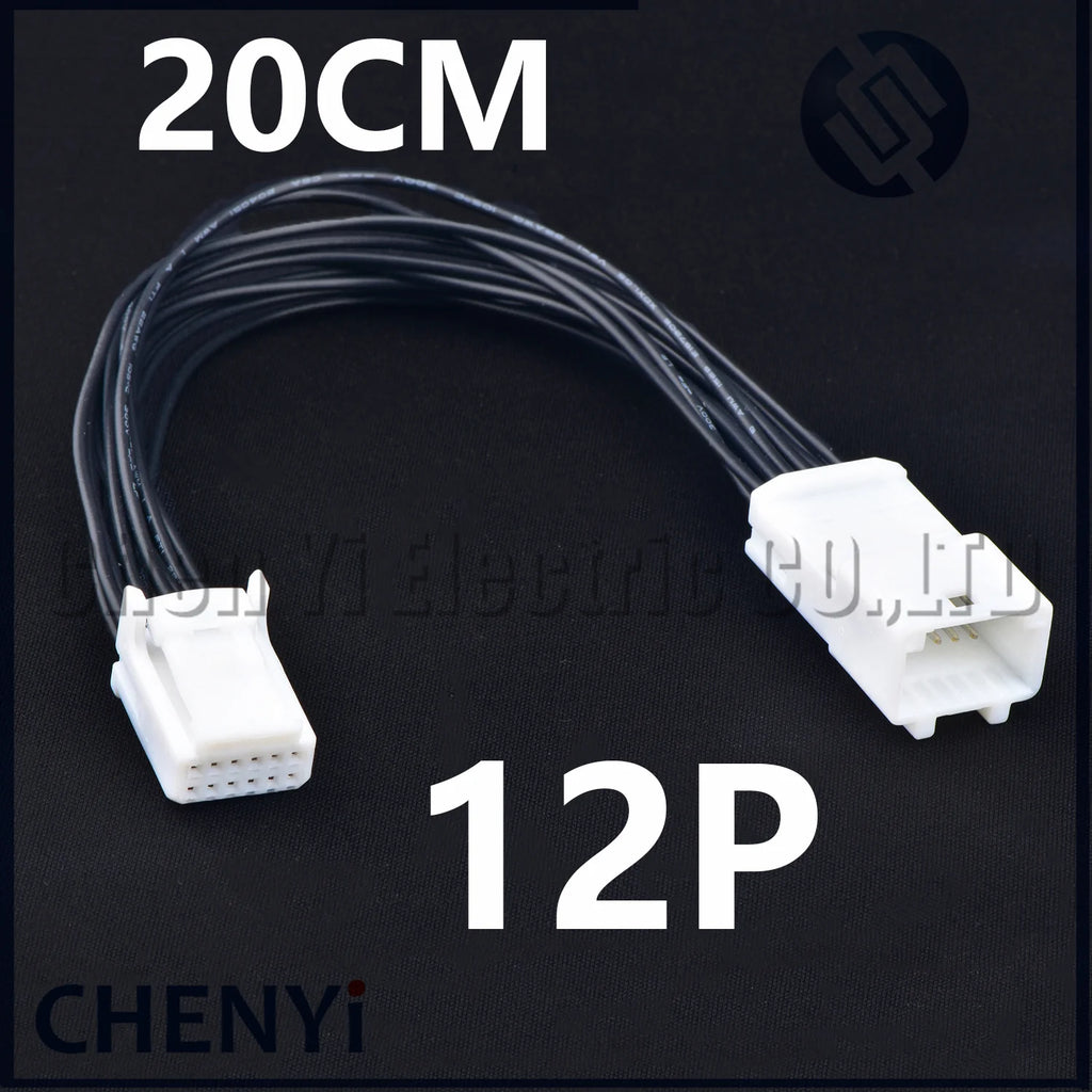 12 Pin Automotive connector car vehicle central control cable Wire harness plug socket 1318774-1 1565894-1 For Toyota Nissan