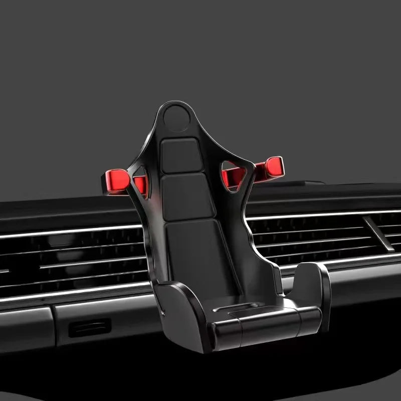 Racing Seat Car Mobile Phone Holder Stable And Shock-Resistant Car Navigation Bracket For Universal Accessories Tools