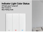 Tuya ZigBee Smart Light Switch No Neutral Wire No Capacitor Needed,1/2/3 Gang Wall Touch Interrupter Work with Alexa Google Home