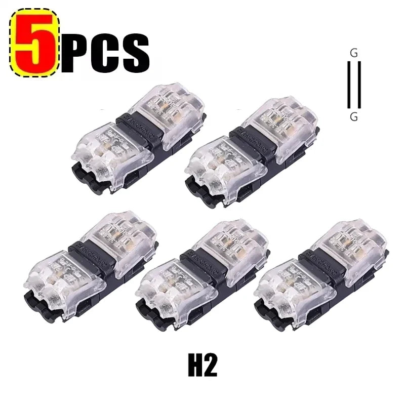 T-Tap Wire Connectors – I & T Type 2-Pin Splice Connector 12V 24V DC 300V AC 18-22AWG
