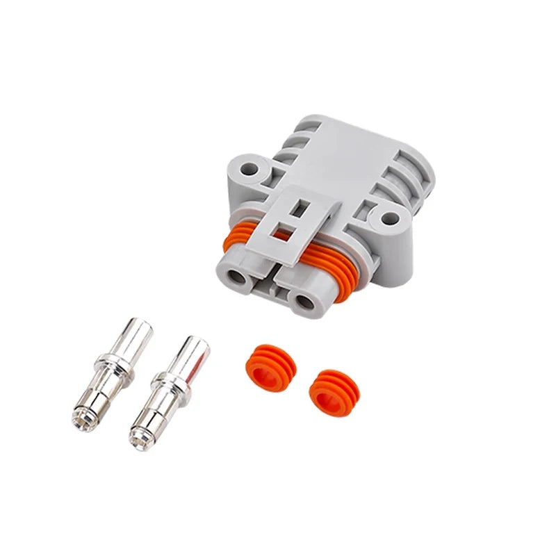 5/20/100 Sets  50A Parking Air Conditioning Connector Power Waterproof Plug 12V/24V High-power Car Lithium Battery Plug