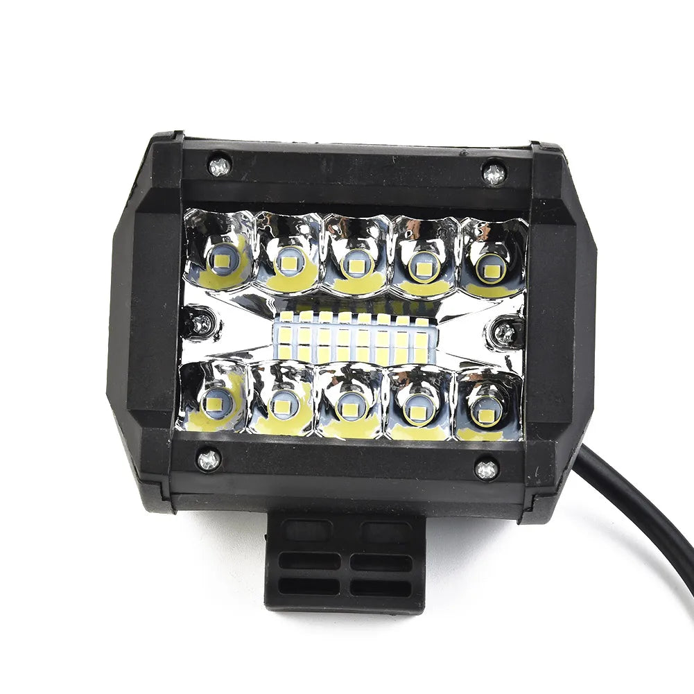 60W Car LED Work Light Bar Spot Flood Combo Pods Offroad Fog Lamp Waterproof Dust Proof  For SUV ATV UTV Car Accessories