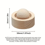Mini Cute Natural Wood Fragrance Diffuser Car Home Essential Oil Diffuser for Bedroom Living Room Bathroom Office Oil Amagi