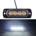 1PC 4Leds Car Light Grill Light Car Truck Trailer Beacon Lamp LED Side Light Car Grill Breakdown Light Lamp LED