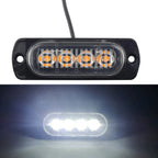 1PC 4Leds Car Light Grill Light Car Truck Trailer Beacon Lamp LED Side Light Car Grill Breakdown Light Lamp LED