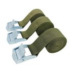 3 Pces 1M Buckle Tie-Down Belt Cargo Straps For Car Motorcycle Bike With Metal Tow Rope Strong Ratchet Belt for Luggage Amagi