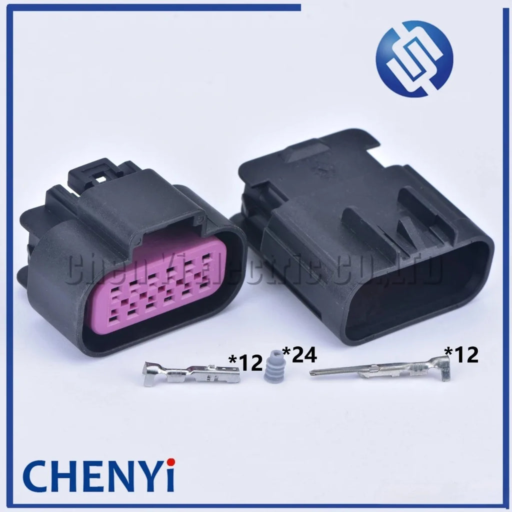 12 Pin 1.5 GT series Sealed Waterproof Auto Wire Electric Socket Automotive Connector 15326849 15326854 13530777 For BUICK MG 5
