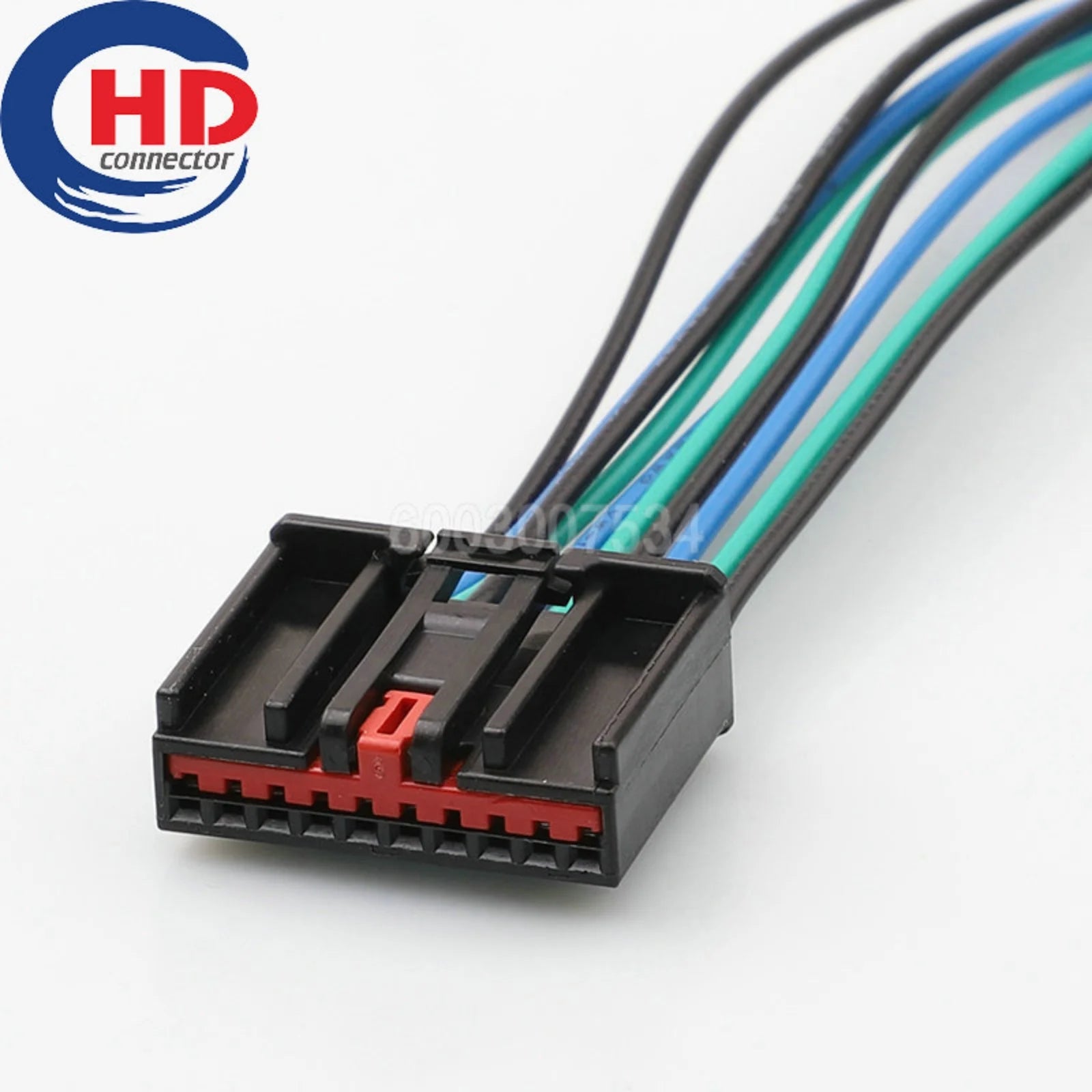 10 Pin Unsealed 0.6mm Series Female Connector Cable Plug Motorcycle Electrical Harnesses Wiring Harness AIT2PB-10-1AK