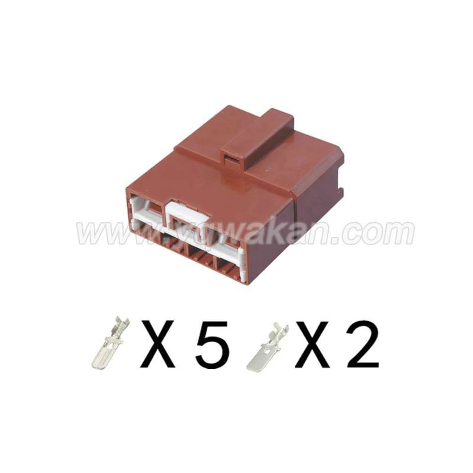 7 Pin Connector 6.3mm 7.8mm Male Female Connector Automotive Wiring Harness instrument panel Cable Socket 6950-0366 6950-1030