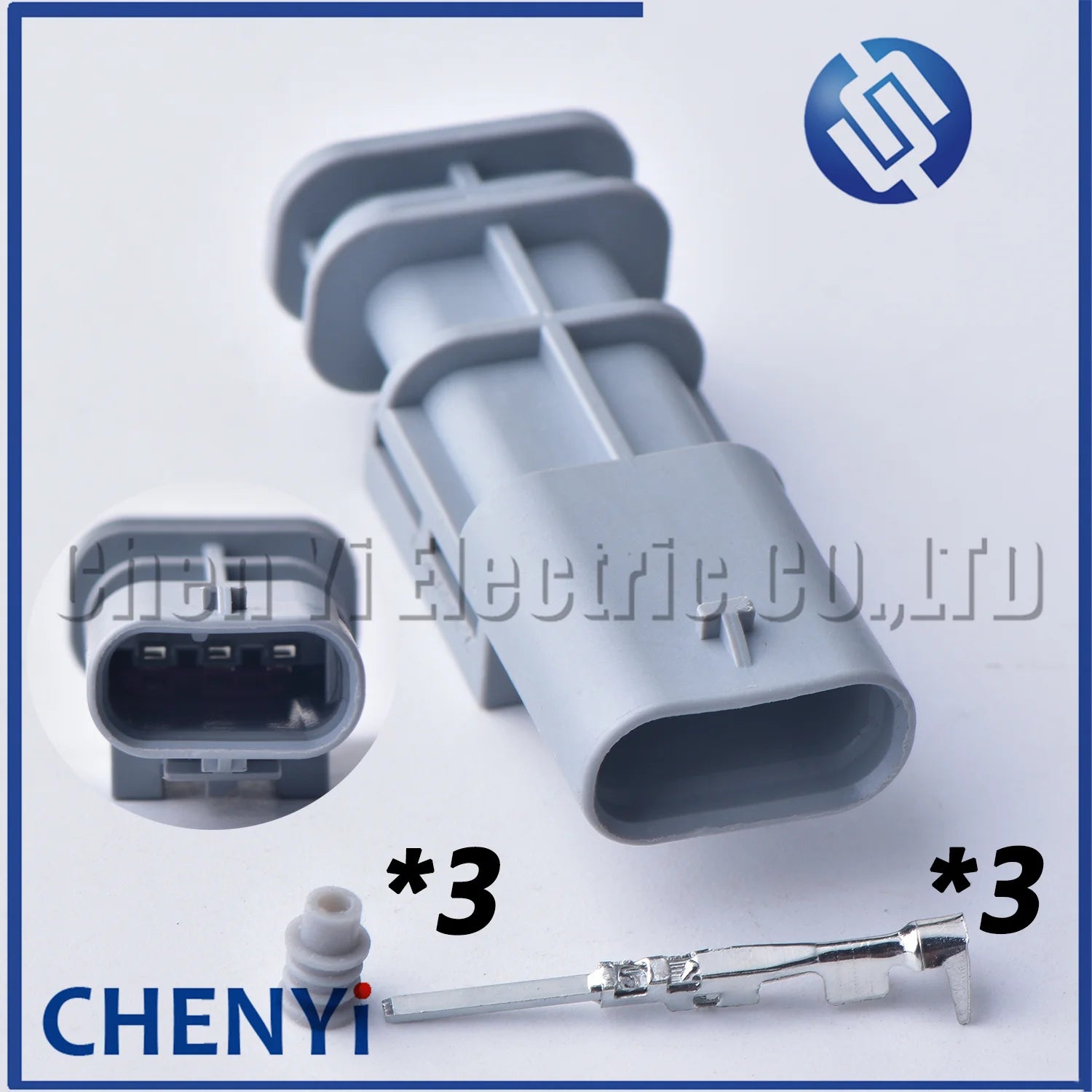 3 Pin Auto waterproof connector Motorcycle sensor plug Socket 7615637-04 805-121-522 A0295451326 2-1703496-7 2236953 A0225452526