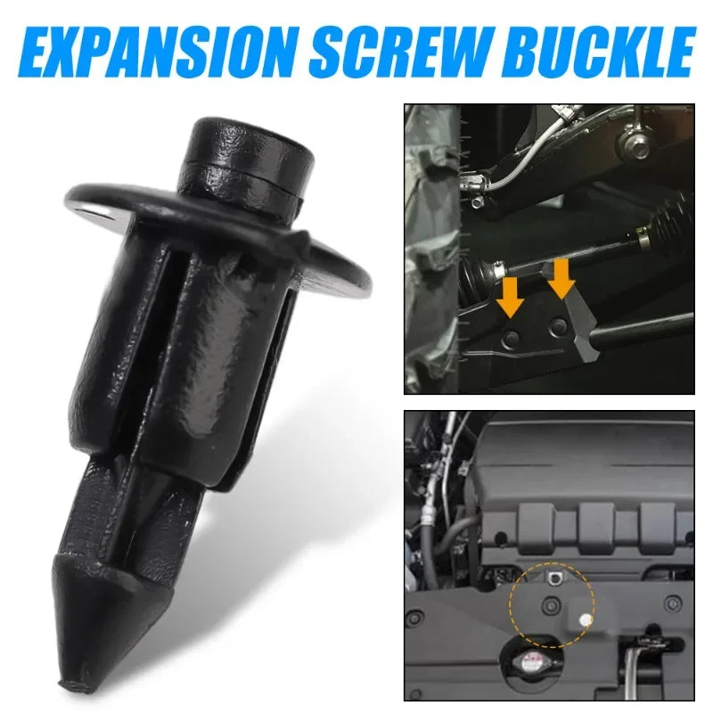 Car Motorcycle Plastic Rivets Fairing Fasteners Expansion Screw Buckle Motorcycle Shell Flow Cover Screws Motor Accessories Part