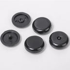 4/8pcs Car Safety Seatbelt Stopper Buckle Adjust Seat Belt Spacing Limit Stop Plastic Anti-slip Button Retainer Car Interior