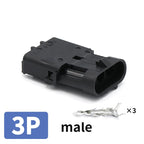 2.5 Series Automotive Waterproof Connector 1/2/3/4/6Pin Male And Female Plugs Haltech MAP TPS Wire Connector For GM