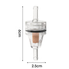 1/4pcs Motorcycle Fuel Filter Universal Gas Inline Fuel Filter Engine Inline Gasoline Filters Scooter Filter Tool for Kawasaki