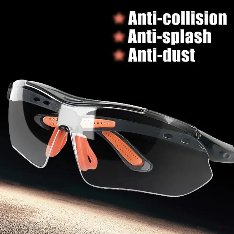 Safety Glasses with Clear/ Black Anti Fog Anti-Impact Lenses, Eye Protective Glasses for Outdoor, Motorcycle Amagi