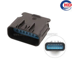 14pin auto waterproof   electric   plastic  wire   harness   connector 15422562