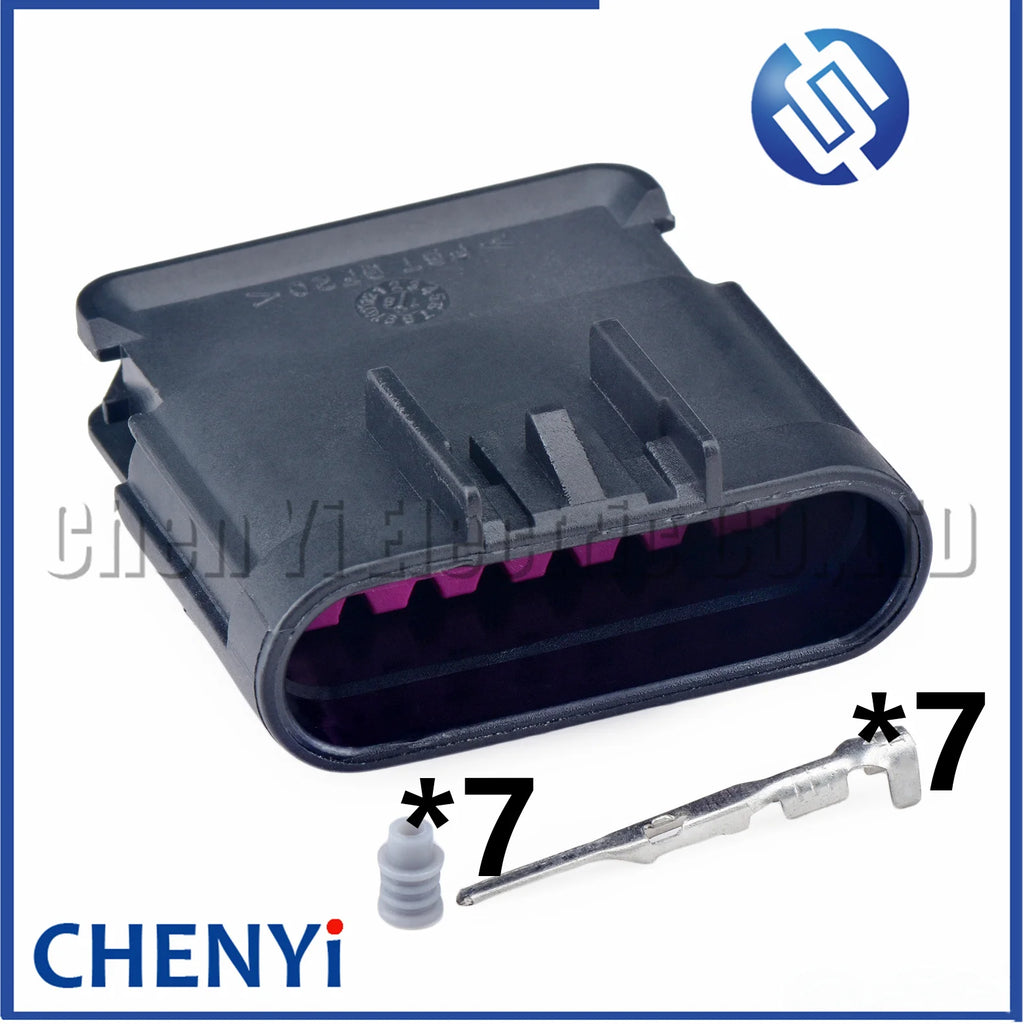 7 Pin Automotive waterproof connector female or male Ignition coil Wire harness plug 13604541 For Buick Chevrolet Opel