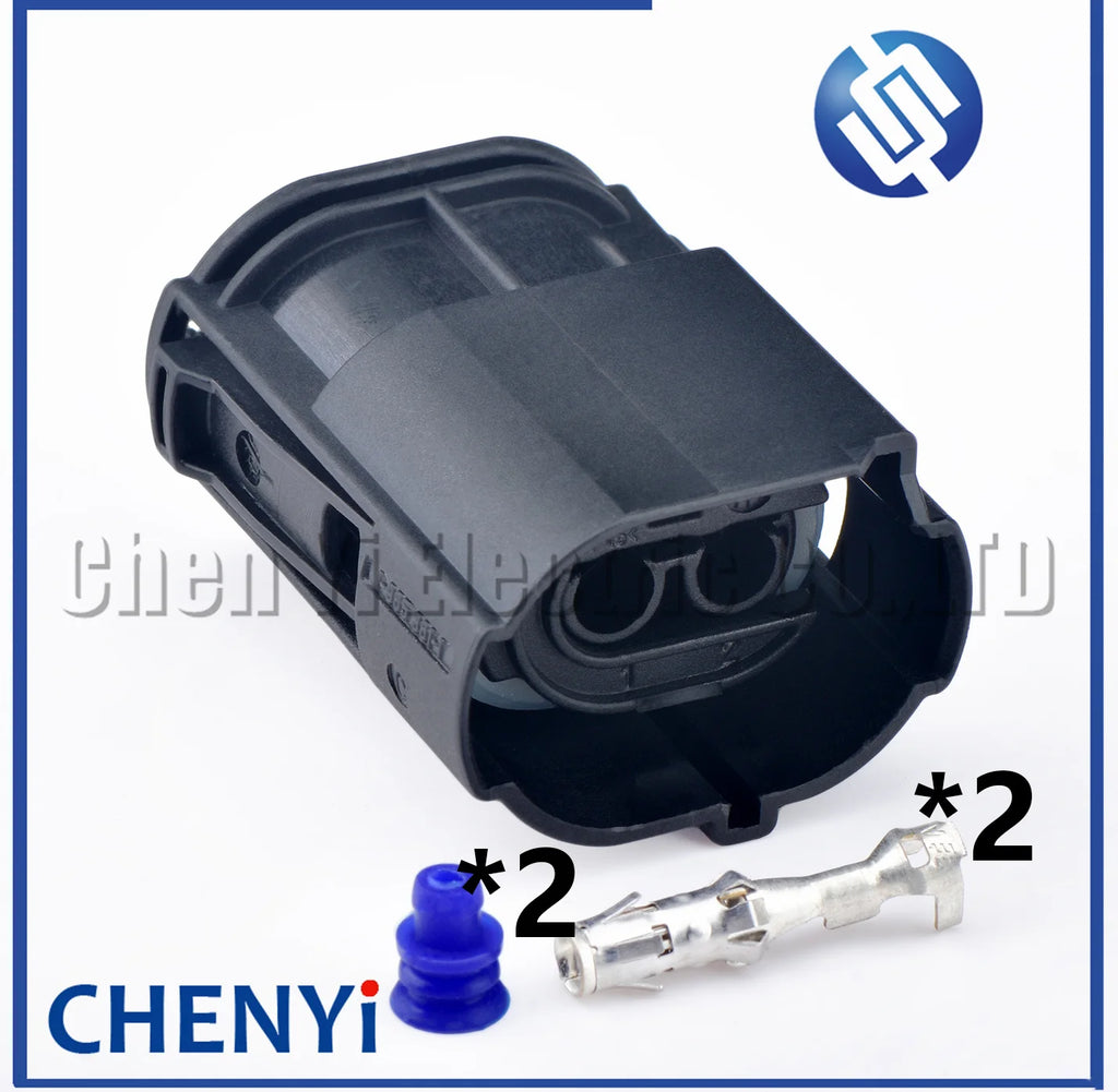 2 Pin Automotive waterproof connector Electronic Oil fuel pump harness plug 1-965361-1 1-967096-1