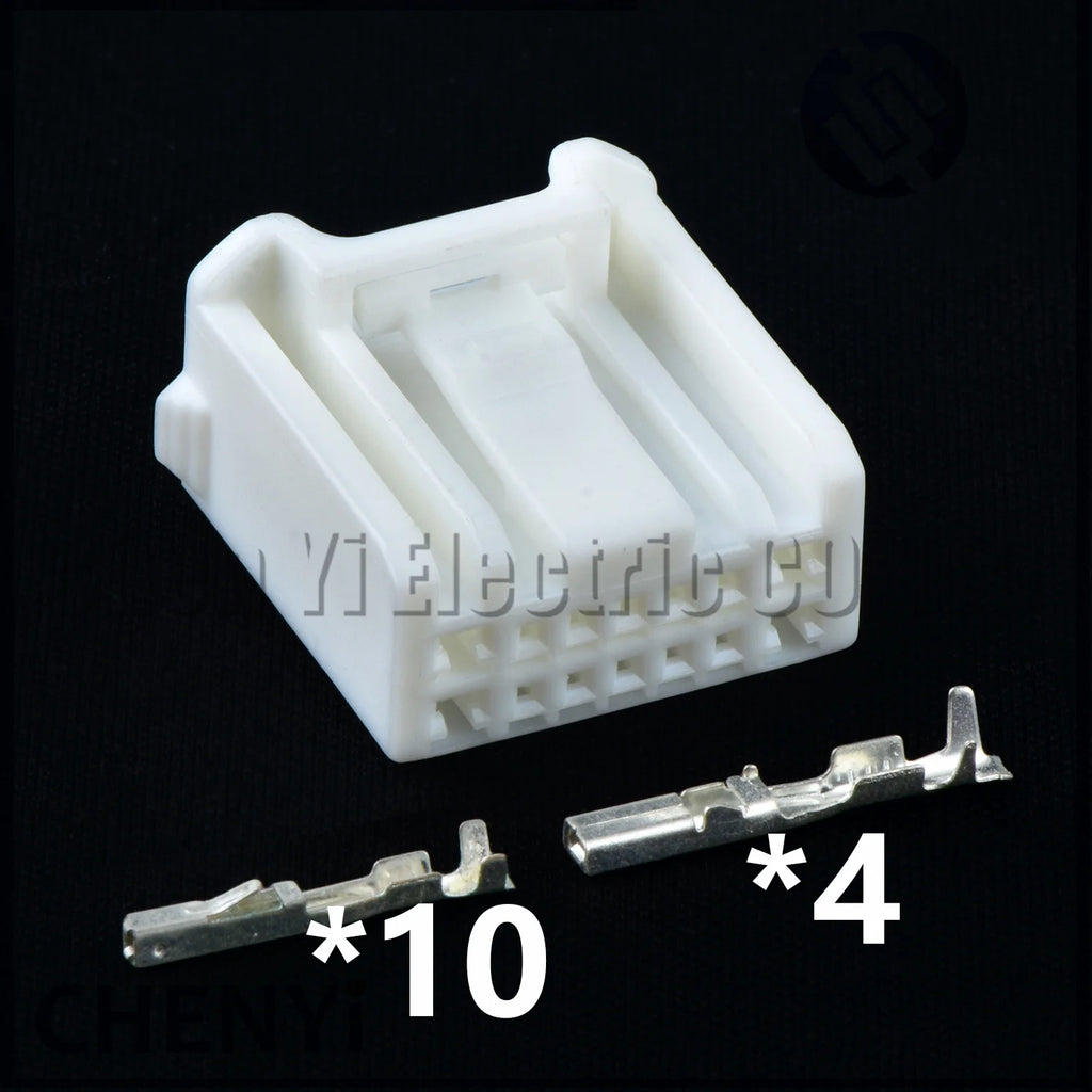14 Pin Automotive connector Car navigation amplifier wiring harness plug 1563 1564 For Mazda