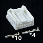 14 Pin Automotive connector Car navigation amplifier wiring harness plug 1563 1564 For Mazda