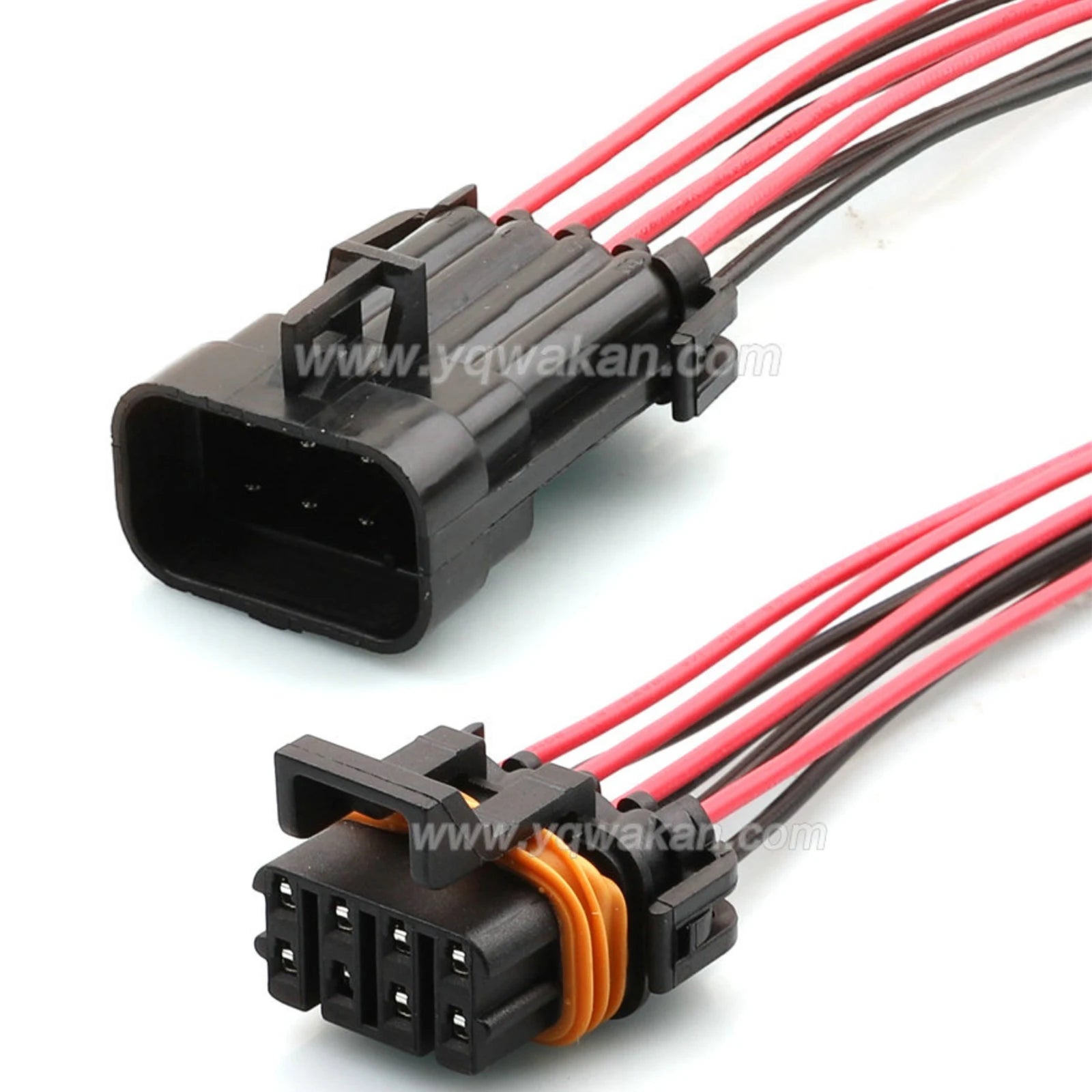 8 Pin 1.5 Waterproof Male Female Alternator Connector Coil Pack Wire harness For BUICK GM Chevrolet LS1 LS6 12047931 12047937