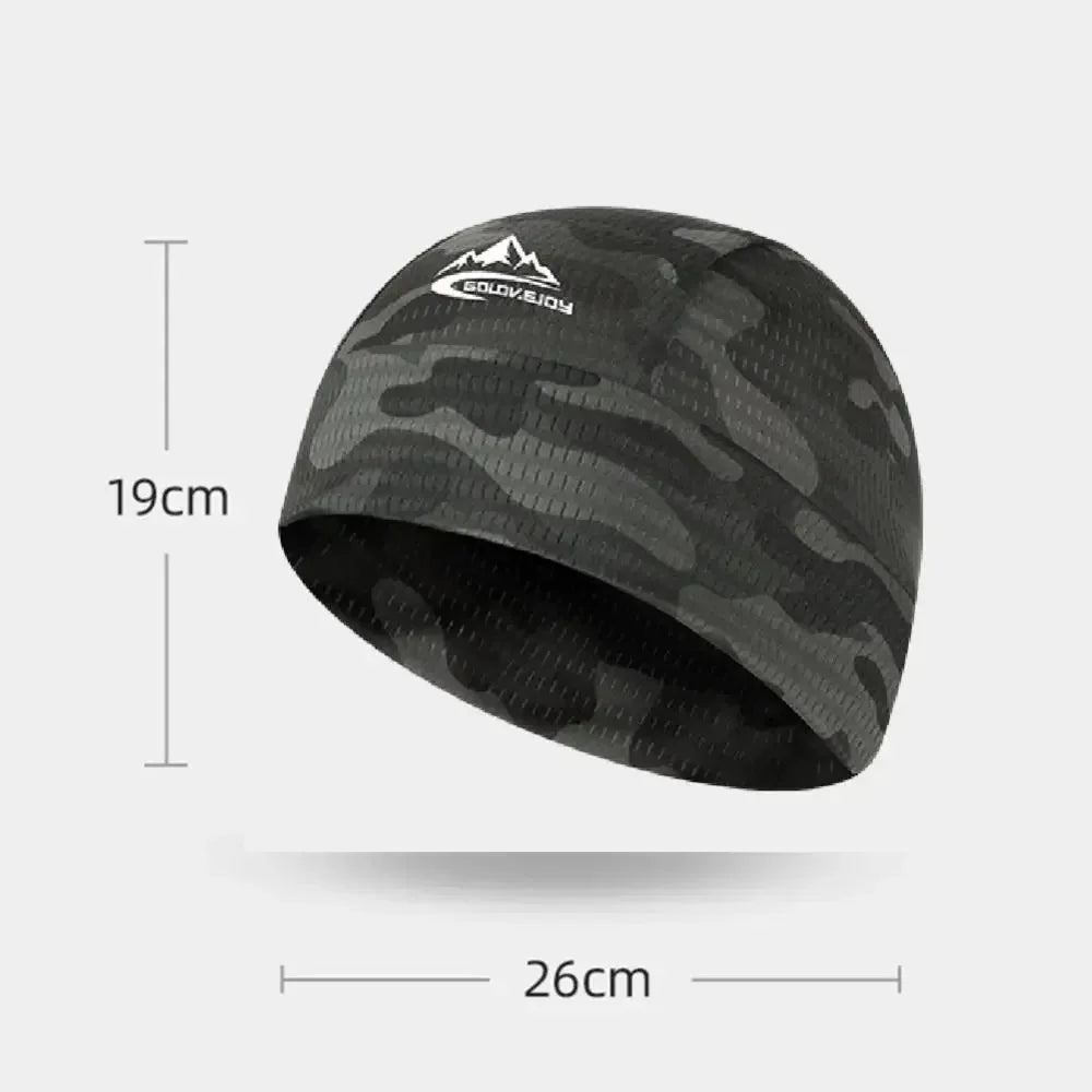 Quick-Dry & Anti-UV Unisex Cycling Cap: Cooling, Sweat-Wicking Helmet Liner for All Outdoor Sports, Easy-Care Fabric Motorcycle