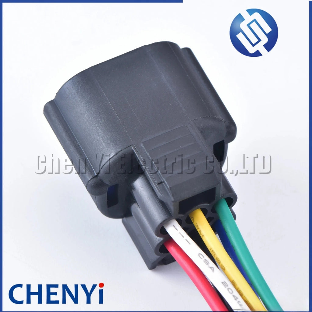 6 Pin way Automotive Connector Auto Socket Idle Motor plug PB535-06027 4G15 4G18 With Wire Harness Pigtail For Mazda evo