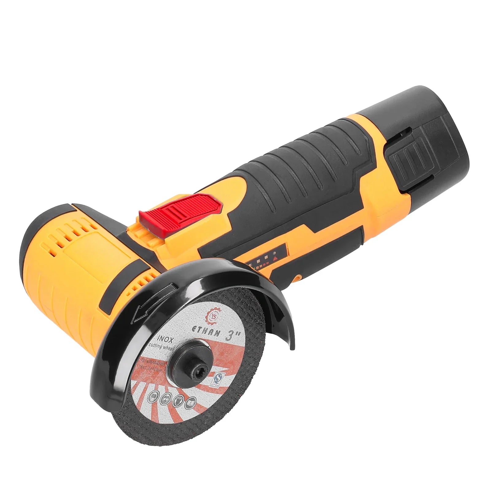 19500RPM Cordless Electric Angle Grinder 12V Rechargeable Mini Polishing Grinding Machine Multifunction Diamond Cutting amabilis