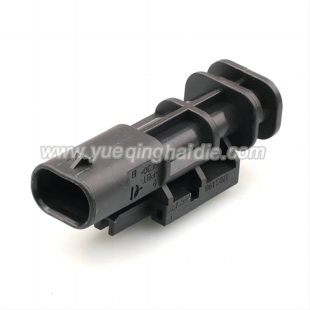 2PIN Auto Connector Waterproof 1.2mm Male Female Fuel Injector Connectors  For VW Audi 1-1703498-3 1-1718643-1 4F0973702