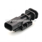 2PIN Auto Connector Waterproof 1.2mm Male Female Fuel Injector Connectors  For VW Audi 1-1703498-3 1-1718643-1 4F0973702