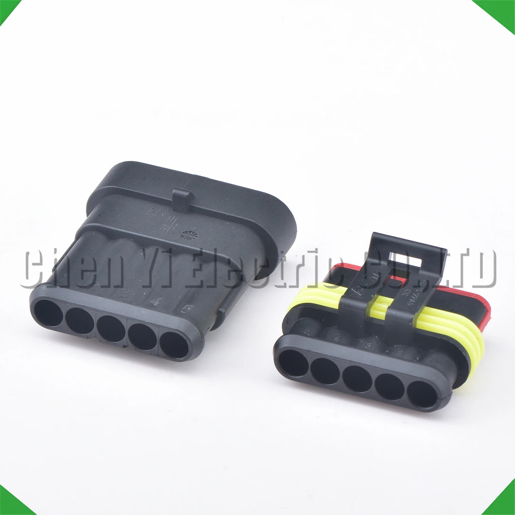 5-Pin Connector Automotive waterproof connector Black Accelerator pedal sensor