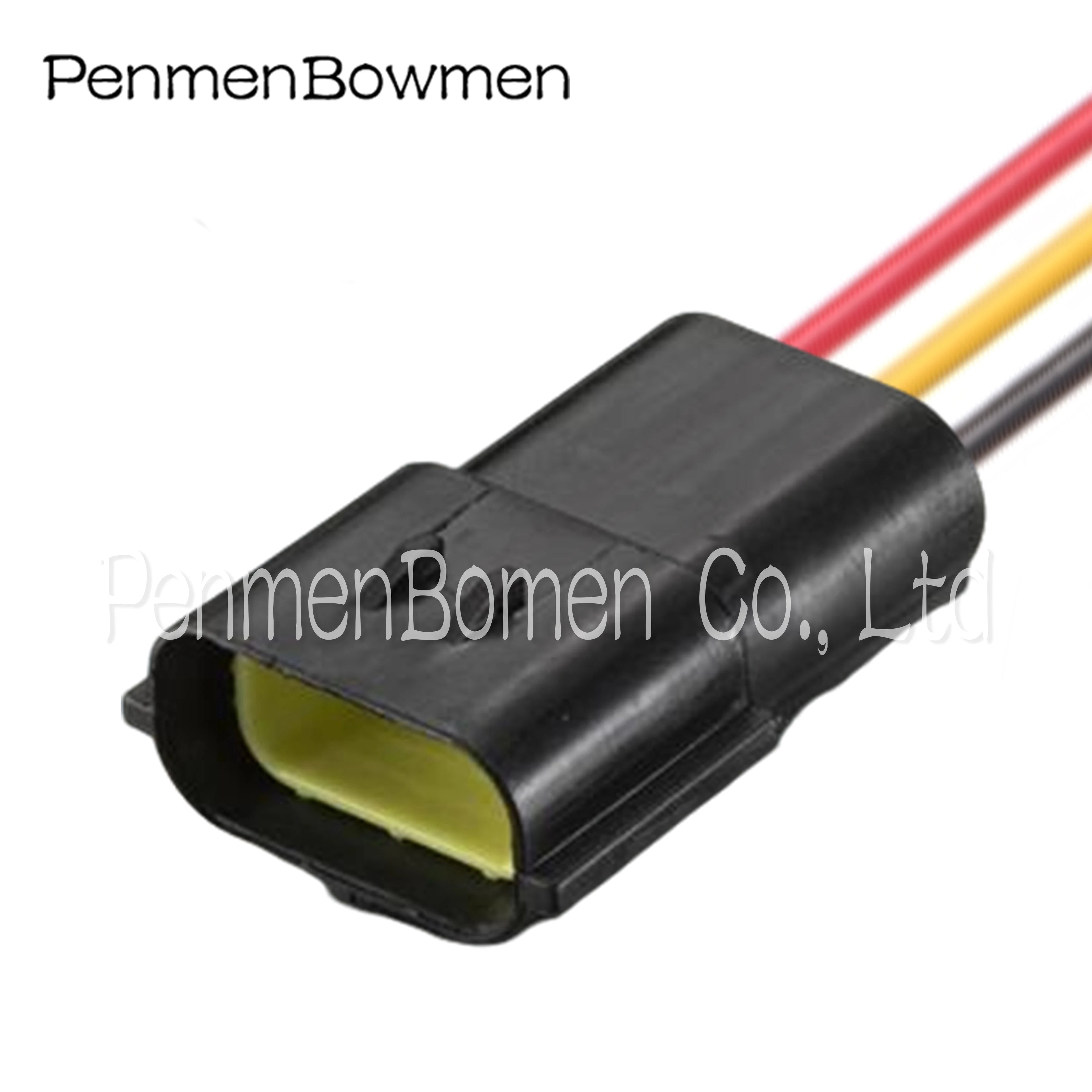 1 Set 3 Pin Car Camshaft Shaft Position Electrical Cable Connector Waterproof Female Male Wire Harness Plug 174357-2 174359-2