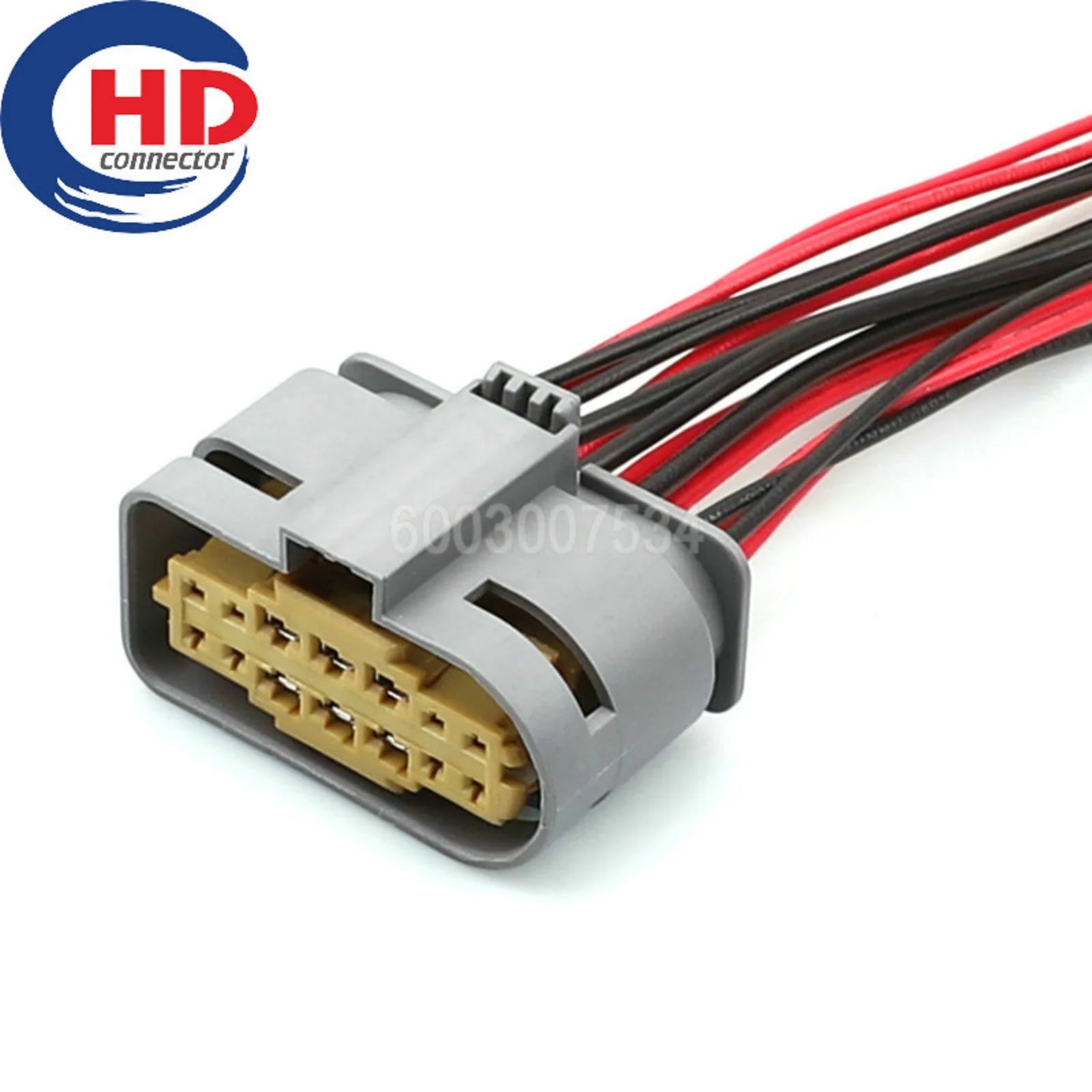 14 Pin Connector Waterproof 1.5mm 3.5mm Female Connector Motorcycle Electrical Harnesses Wiring Harness 13527905 A0525456026