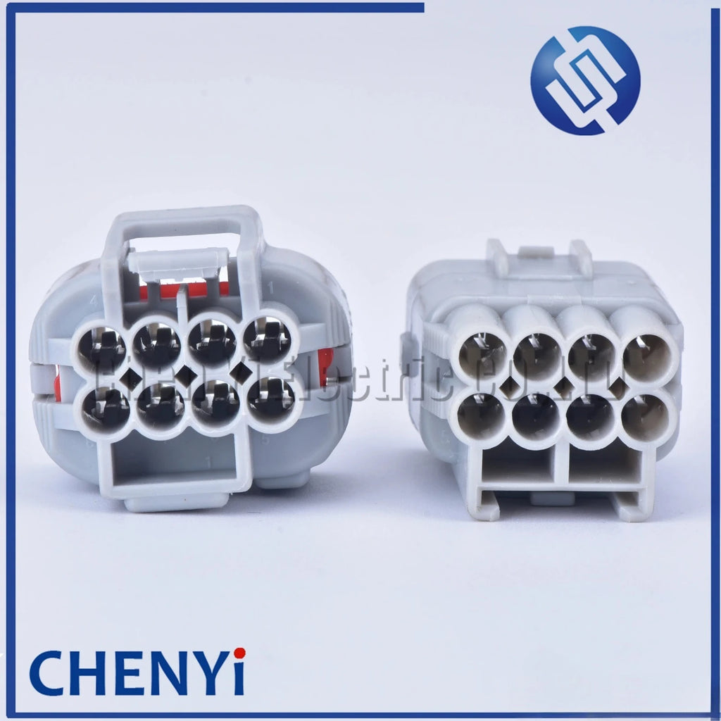 8 Pin Automotive waterproof connector headlight harness assembly plug Socket 90980-10897 90980-10896 7283-1289-40 For Toyota