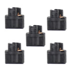 5Pcs Signal Lamp T5 LED Twist Socket Instrument Panel Cluster Socket Lamp Holder Base T5 Socket Car Bulbs Base