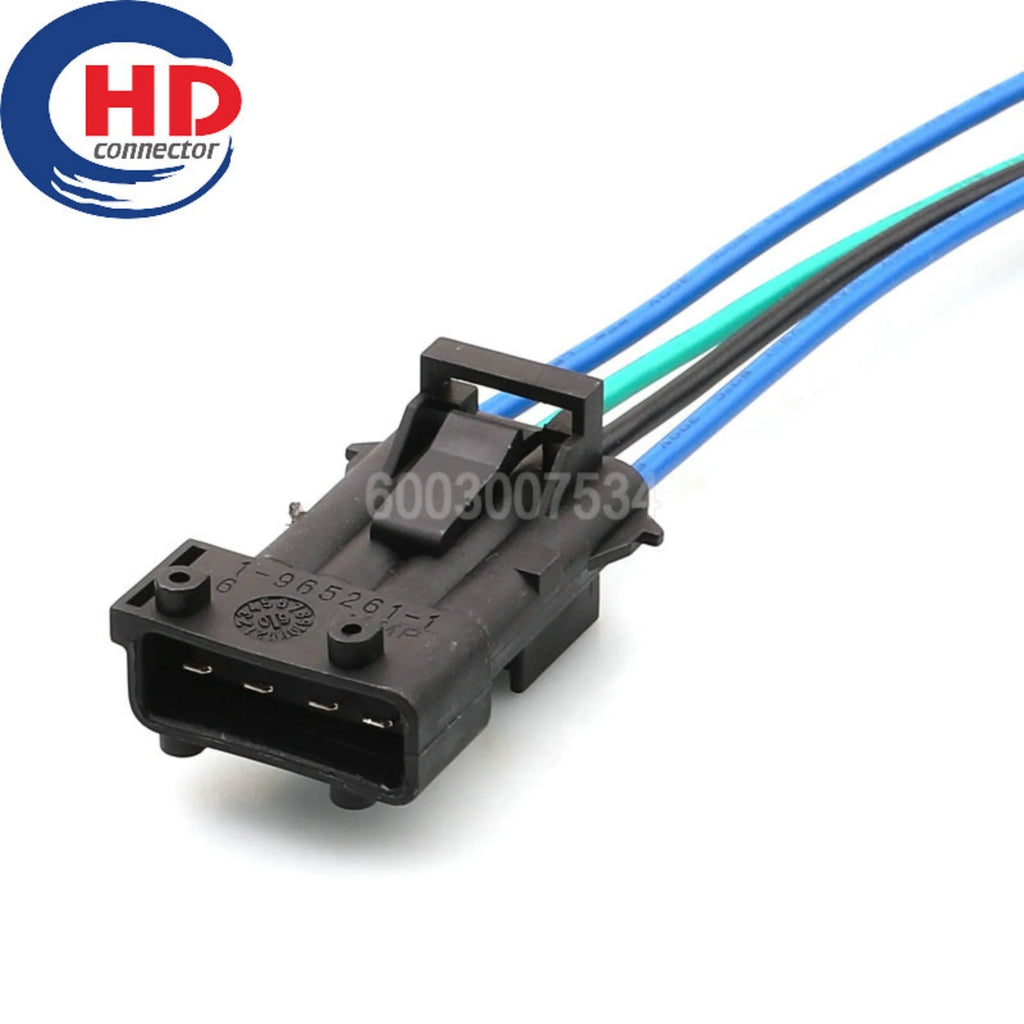 4 Pins Auto Starter Plastic Housing Male Female Connector with Wires 1-965261-1 144998-1 Car Oxygen Sensor Sealed Wire Sockets