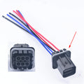 6 Pin 090 Oxygen Sensor Automotive Waterproof Connector Headlamp Fog Lamp Plug PB625-06027 PB621-06020 with wire For Hyundai