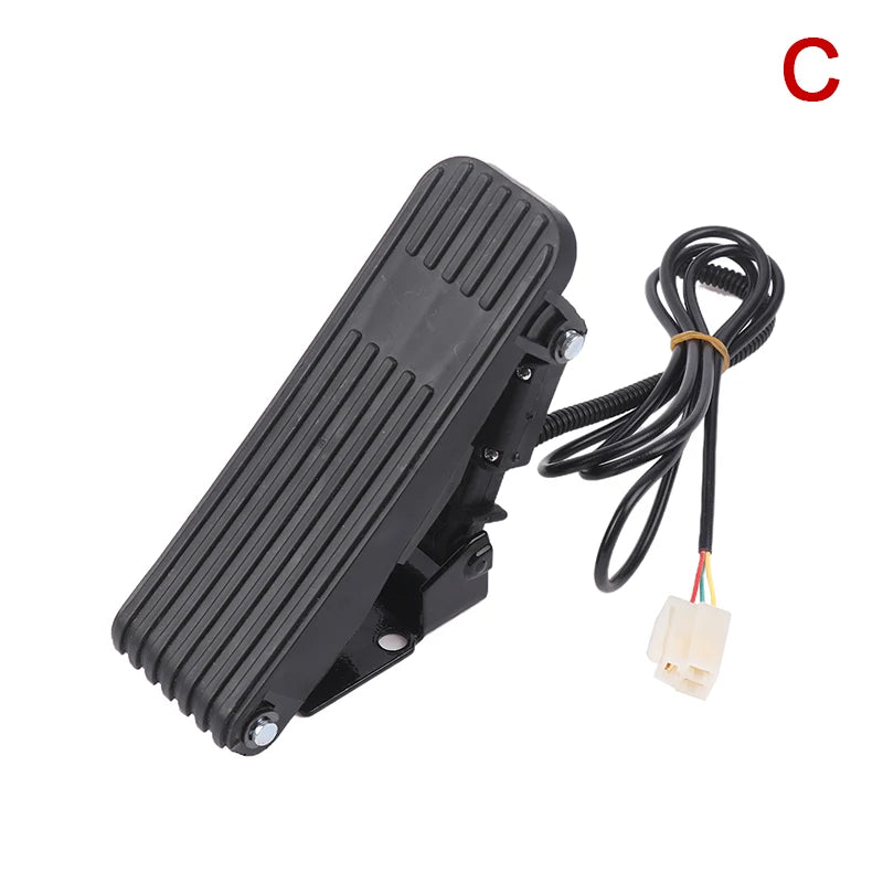 Foot Pedal Electric Bike Scooter Throttle E-bike Electric Tricycle Accelerator Pedal Speed Control Motorcycle Throttle