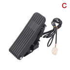 Foot Pedal Electric Bike Scooter Throttle E-bike Electric Tricycle Accelerator Pedal Speed Control Motorcycle Throttle